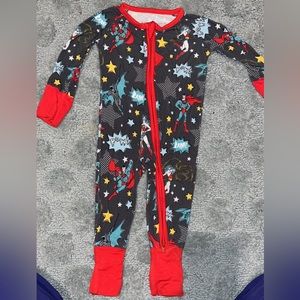Little Sleepies/ Gray Justice League/ 0-3 Months